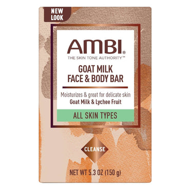 Ambi Goat Milk Face Body Bar 5.3 Oz
