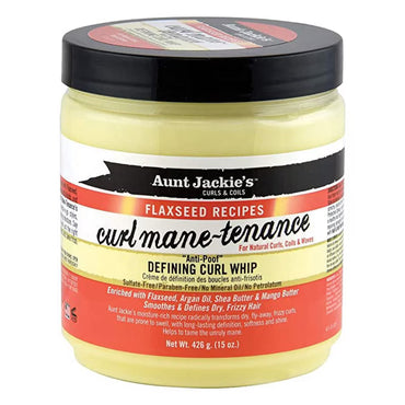 Aunt Jackie's Flaxseed Curl Mane-Tenace Defining Curl Whip 15 oz.
