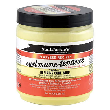 Aunt Jackie's Flaxseed Curl Mane-Tenace Defining Curl Whip 15 oz.