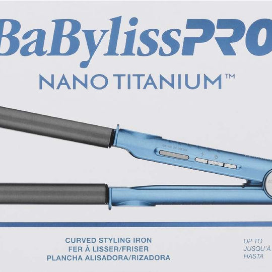 BABYLISSPRO NANO TITANIUM 1 INCH U STYLER IRON