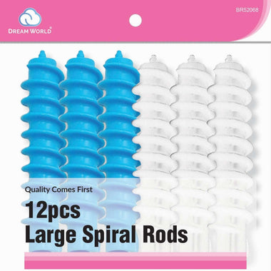 Brittny Spiral Rods-12 Count  Large