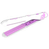 Croc Plug Detachable Mini Flat Iron White Pink