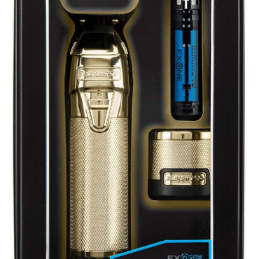 BABYLISS GOLD FXOINE ALL METAL INTERCHANGEABLE BATTERY TRIMMER