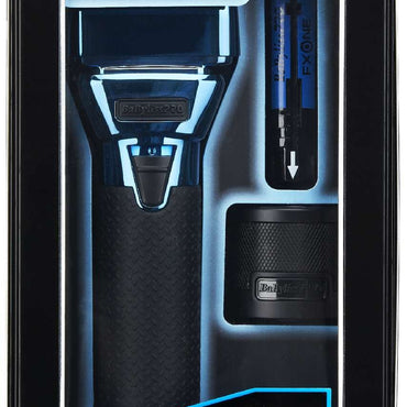 BABYLISSPRO BLUEFX ONE ALL METAL INTERCHANGEABLE BATTERY DOUBLE FOIL SHAVER