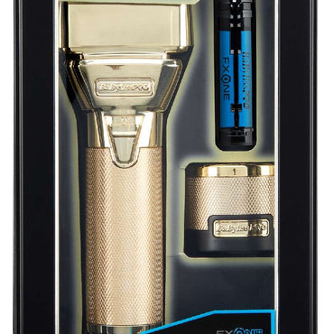 BABYLISSPRO GOLDFX ONE ALL METAL INTERCHANGEABLE BATTERY FOIL SHAVER