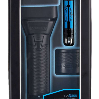 BABYLISSPRO BLACK FXONE ALL METAL INTERCHANGEABLE BATTERY FOIL SHAVER