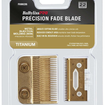 Babylisspro Precision Fade Blade Metal Injection Molding (Mim) Titanium