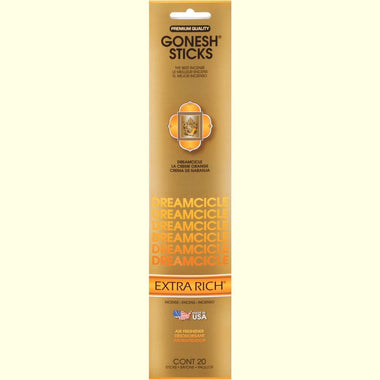 Gonesh Stick Extra Rich Dreamcicle 20 Piece