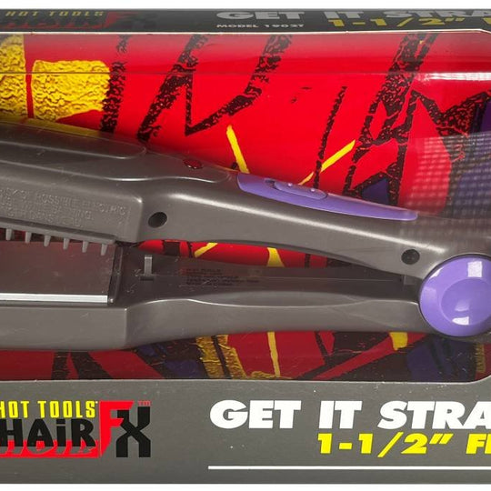 HOT TOOL HAIRFX GET IT STRAIGHT 1-1/2  FLAT IRON