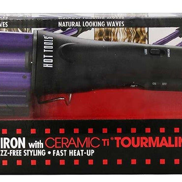 HOT TOOLS 3N1 STYLING IRON W/ CERAMIC TOURMALINE