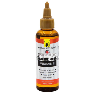 African Anti Aging Premium Hair Oil Vitamin-E 3.38 Oz