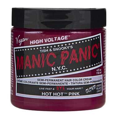 Manic Panic Semi Permanent Cream Hair Color - Hot Hot Pink 4 Oz