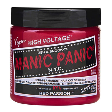 MANIC PANIC SEMI PERMANENT CREAM HAIR COLOR - RED PASSION