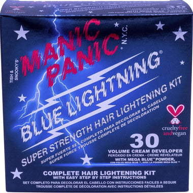 Manic Panic Blue Lightning Super Strength Bleach Kit 30 Vol