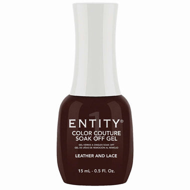 Entity Color Couture Soak Off Gel Leather And Lace 0.5 Fl Oz