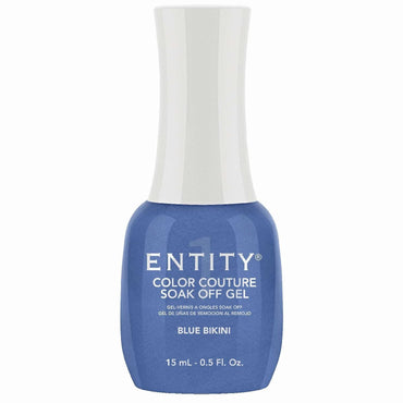 Entity Color Couture Soak Off Gel Blue Bikini 0.5 Fl Oz