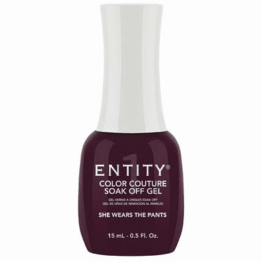 Entity Color Couture Soak Off Gel She Wears The Pants 0.5 Fl Oz