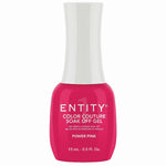 Entity Color Couture Soak Off Gel Power Pink 0.5 Fl Oz