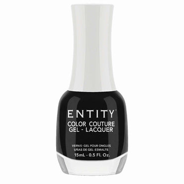 Entity Color Couture Gel Lacquer Beauty Icon 248 Little Black Bottle 0.5 Fl Oz