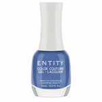 Entity Color Couture Gel Lacquer Beauty Icon 550 Blue Bikini 0.5 Fl Oz