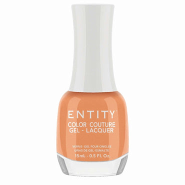 Entity Color Couture Gel Lacquer Beauty Icon 619 Apricot Beach Bag 0.5 Fl Oz