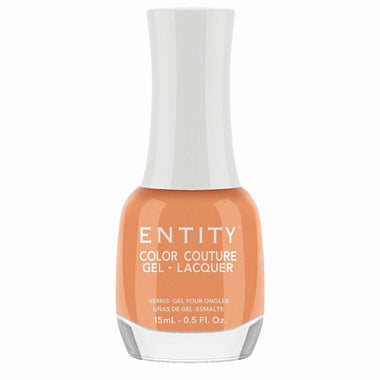 Entity Color Couture Gel Lacquer Beauty Icon 619 Apricot Beach Bag 0.5 Fl Oz