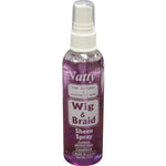 Natty Wig Braid Sheen Spray 4 Oz