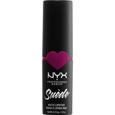 NYX Suede Matte Lipstick 12 - Clinger .12 Oz