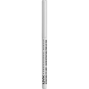 NYX Retractable Eye Liner 01 White on white background