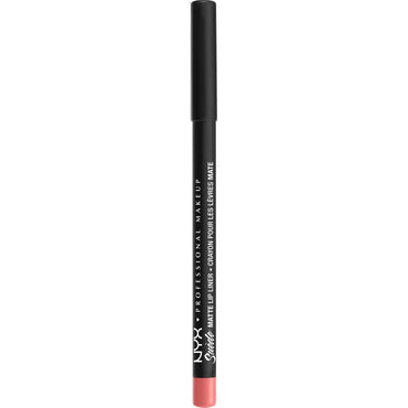 NYX Suede Matte Lip Liner 02 Lifes A Beach on white background