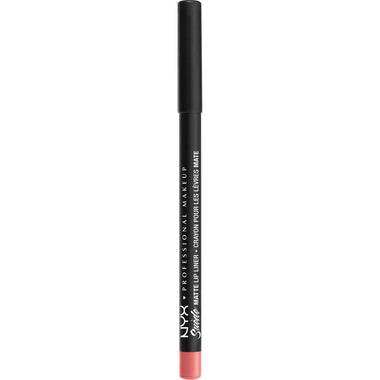 NYX Suede Matte Lip Liner 02 Lifes A Beach on white background