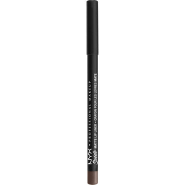 NYX Suede Matte Lip Liner 21 Brooklyn Thorn on white background