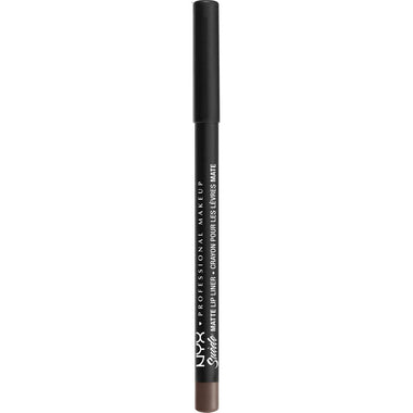 NYX Suede Matte Lip Liner 21 Brooklyn Thorn on white background