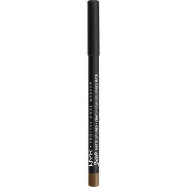 NYX Suede Matte Lip Liner 22 Downtown Beauty on white background