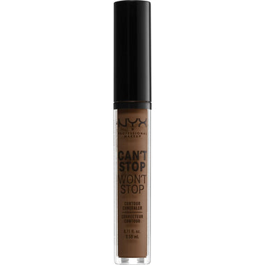 NYX  Cant Stop Wont Stop Contour Concealer 19 - Mocha 0.11 Fl Oz