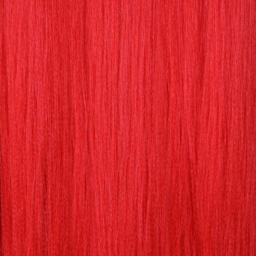 SYNTHETIC KANEKALON BRAID COLOR-#RED