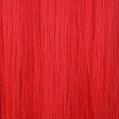 SYNTHETIC KANEKALON BRAID COLOR-#RED