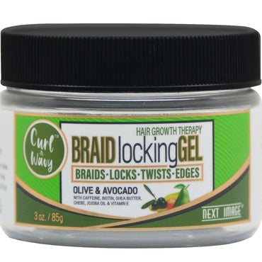 Next Image Braid Locking Gel Olive and Avocado