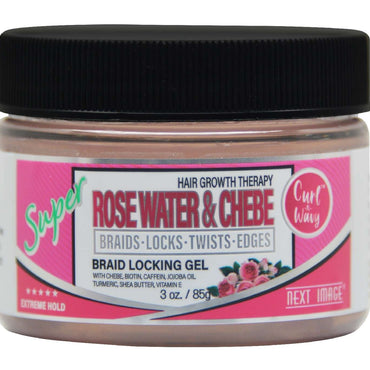 Next Image Braid Locking Gel Super Hold Rose Water