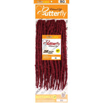 Synthetic Queen B 3X Butterfly Lcos 18Inch Color Burgundy