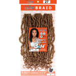Urban Beauty Queen B Braid Synthetic Butterfly Goddess Locs 3X Value Pack 14 Inch Color 27