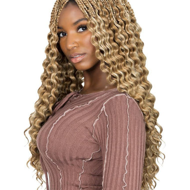 SYNTHETIC GODDESS BOX BRAID DEEP WAVE 22-#1