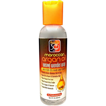 Salon Pro Weave Wond Wrap Argan Oil-Clear 2 Oz