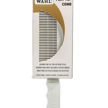 Wahl Flat Top Comb White