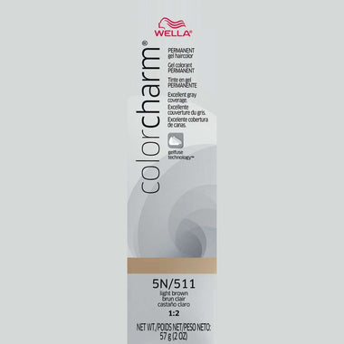 Wella Color Charm Gel 511T  Light Brown 2 Oz