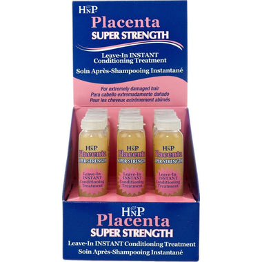 Hnp Placenta Super Hair Repair 18-Piece Display