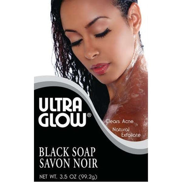 Ultra Glow Soap Black