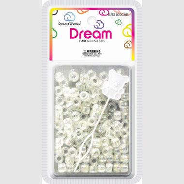 Chloe Bead Round 200 Clear Aurora Boreals