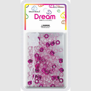 Chloe Bead 2100 Round Glitter Pink