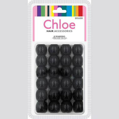 Chloe Bead Round Jumbo Black